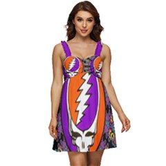 Ruffle Strap Babydoll Chiffon Dress 