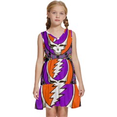 Kids  Sleeveless Tiered Mini Dress 