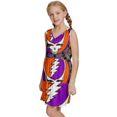 Kids  Sleeveless Tiered Mini Dress 
