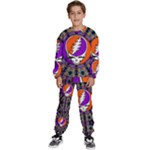 Gratefuldead Grateful Dead Pattern Kids  Sweatshirt set