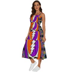 Sleeveless Shoulder Straps Boho Dress 
