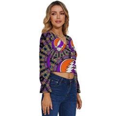 Long Sleeve V-Neck Top 