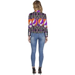 Women s Long Sleeve Revers Collar Cropped Jacket 