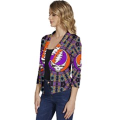Women s Casual 3/4 Sleeve Spring Jacket 