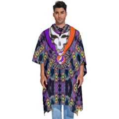 Men s Hooded Rain Ponchos 