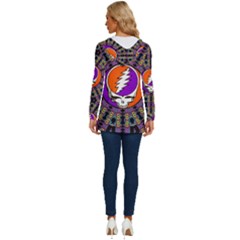 Long Sleeve Drawstring Hooded Top 