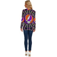 Long Sleeve Crew Neck Pullover Top 