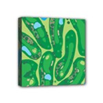 Golf Course Par Golf Course Green Mini Canvas 4  x 4  (Stretched)
