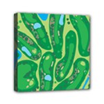 Golf Course Par Golf Course Green Mini Canvas 6  x 6  (Stretched)