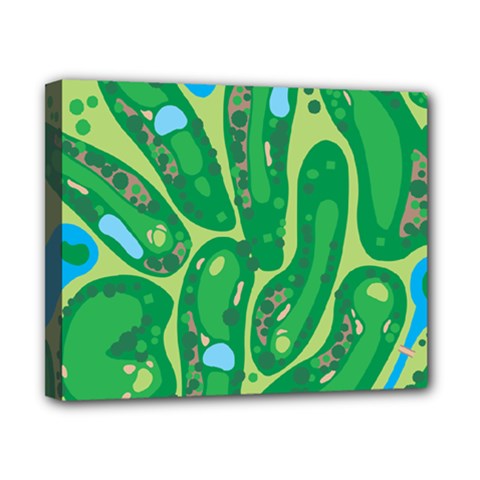 Golf Course Par Golf Course Green Canvas 10  x 8  (Stretched) from ArtsNow.com
