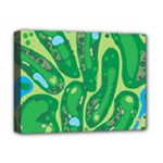 Golf Course Par Golf Course Green Deluxe Canvas 16  x 12  (Stretched) 