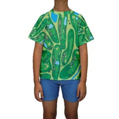 Kids  Short Sleeve Swimwear 