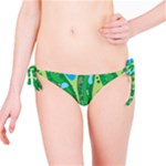 Golf Course Par Golf Course Green Bikini Bottoms
