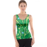 Golf Course Par Golf Course Green Tank Top