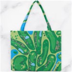 Golf Course Par Golf Course Green Mini Tote Bag