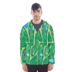 Men s Hooded Windbreaker 
