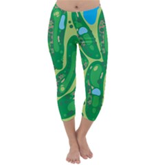 Capri Winter Leggings Front Capri Winter Leggings Front