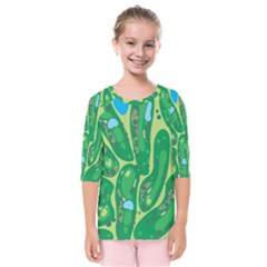 Kids  Quarter Sleeve Raglan T-Shirt 