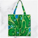 Zipper Grocery Tote Bag 