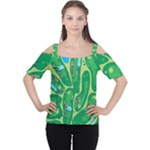 Golf Course Par Golf Course Green Cutout Shoulder Tee