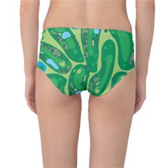 Mid-Waist Bikini Bottoms 
