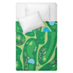 Golf Course Par Golf Course Green Duvet Cover Double Side (Single Size)