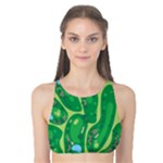 Golf Course Par Golf Course Green Tank Bikini Top