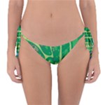 Golf Course Par Golf Course Green Reversible Bikini Bottoms