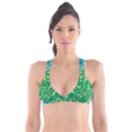 Golf Course Par Golf Course Green Plunge Bikini Top