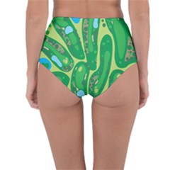 Reversible High-Waist Bikini Bottoms 