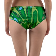 Reversible Mid-Waist Bikini Bottoms 