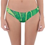 Golf Course Par Golf Course Green Reversible Hipster Bikini Bottoms