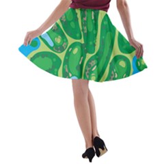 A-line Skater Skirt 