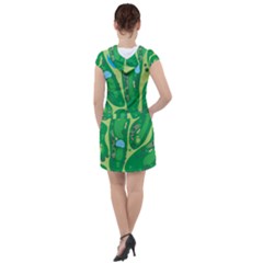 Drawstring Hooded Dress 