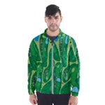 Golf Course Par Golf Course Green Men s Windbreaker