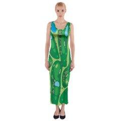 Fitted Maxi Dress 