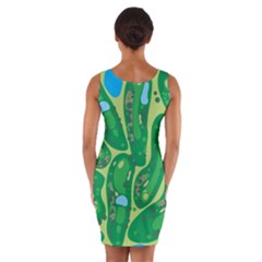 Wrap Front Bodycon Dress 