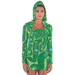 Long Sleeve Hooded T-shirt 
