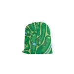 Golf Course Par Golf Course Green Drawstring Pouch (XS)
