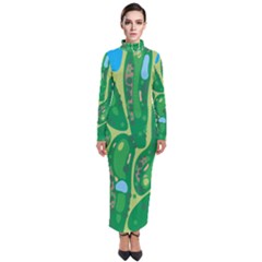 Turtleneck Maxi Dress 