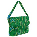 Golf Course Par Golf Course Green Buckle Messenger Bag