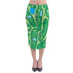 Midi Pencil Skirt 