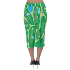 Midi Pencil Skirt 