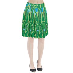 Golf Course Par Golf Course Green Pleated Skirt from ArtsNow.com