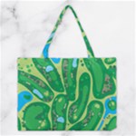 Golf Course Par Golf Course Green Medium Tote Bag