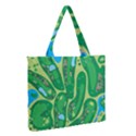 Zipper Medium Tote Bag Front