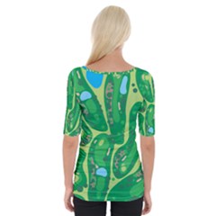 Wide Neckline T-Shirt 