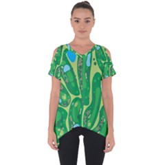 Cut Out Side Drop T-Shirt 