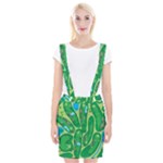 Golf Course Par Golf Course Green Braces Suspender Skirt
