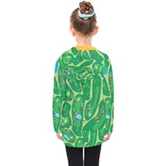 Kids  Double Breasted Button Coat 